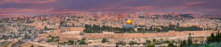 Panorama of Jerusalem, Israel
