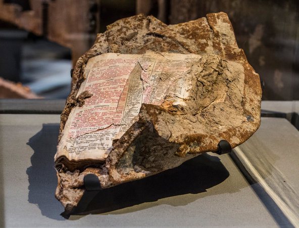 Sermon on the Mount Fused to metal