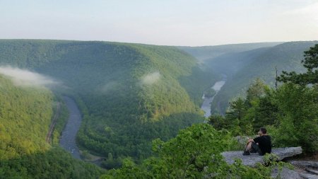Chris Frayley On Rock at River Bend