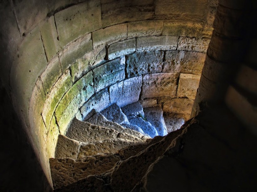 Stairwell in Syria by Steve Murray