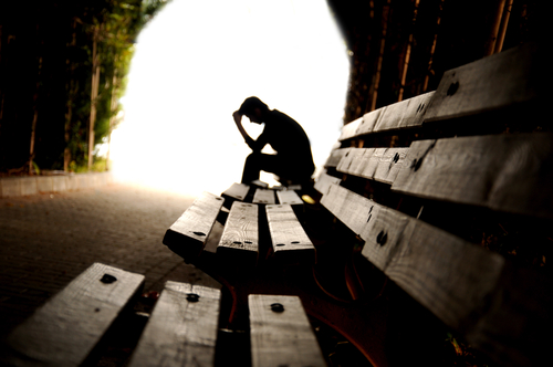 Depression, teen depression, tunnel, young