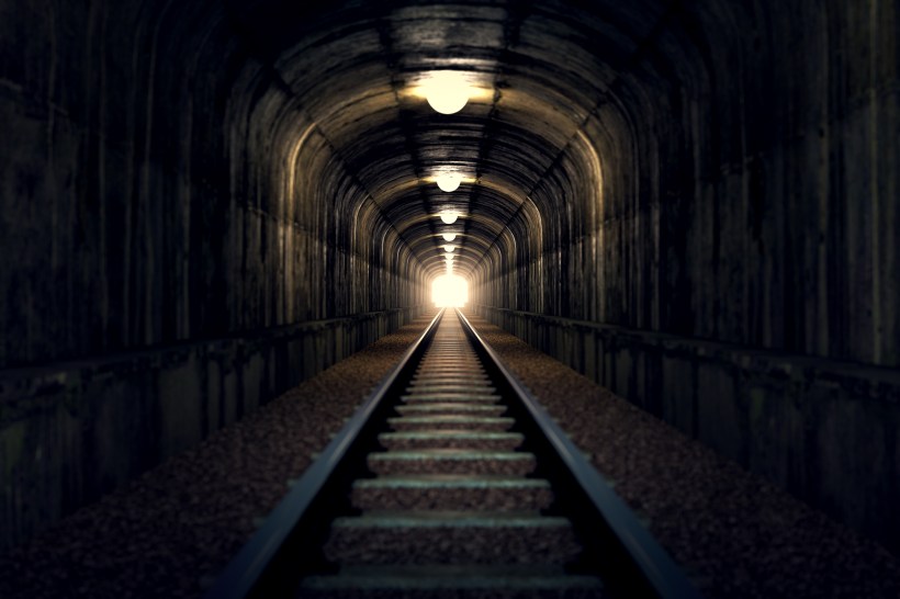Light at the end of tunnel.